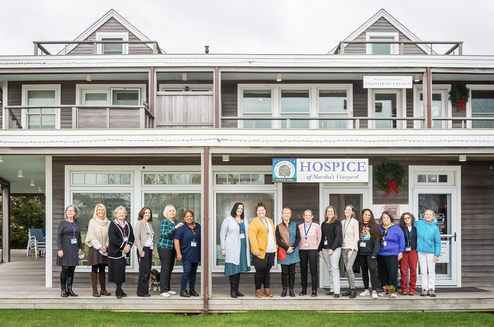 Hospice Staff at Tisbury Marketplace office