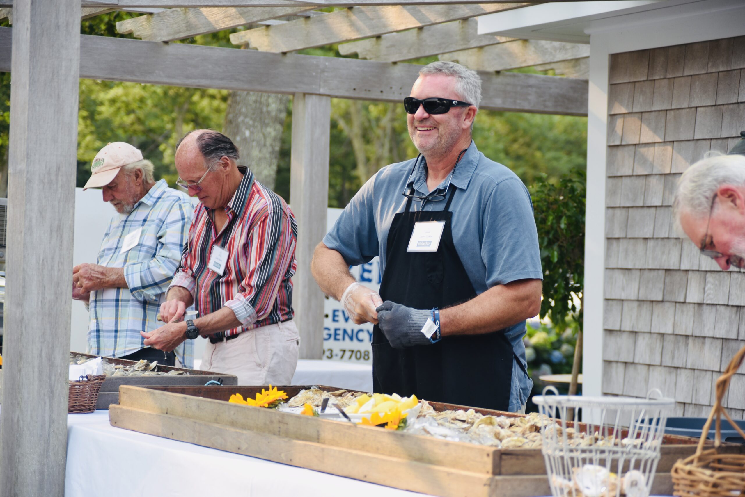 Luncheon volunteers at Handmade From The Heart at the Dr. Daniel Fisher House