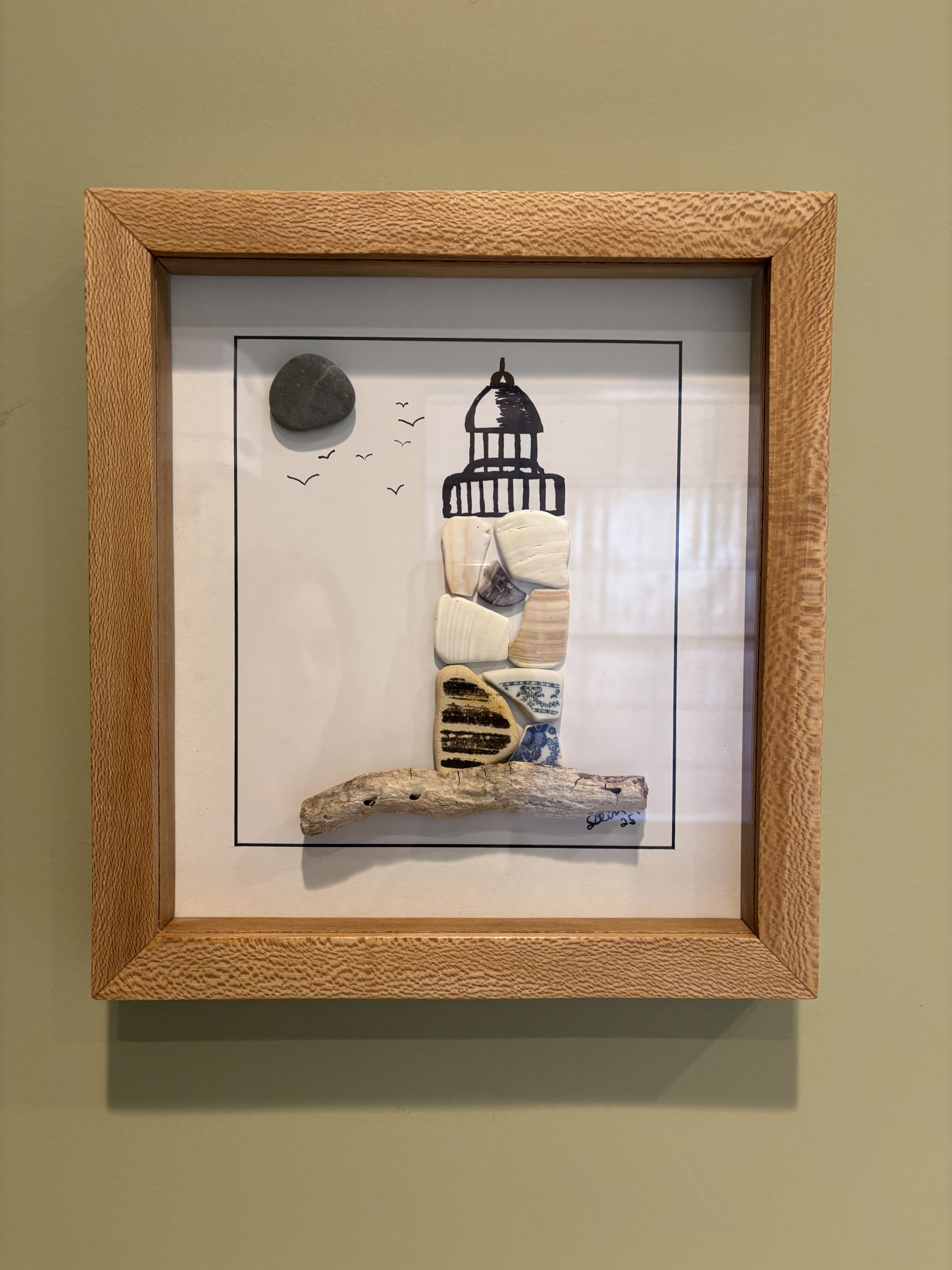 light house shadowbox