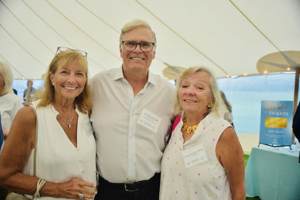 Liza May with Al and Jill Woollacott