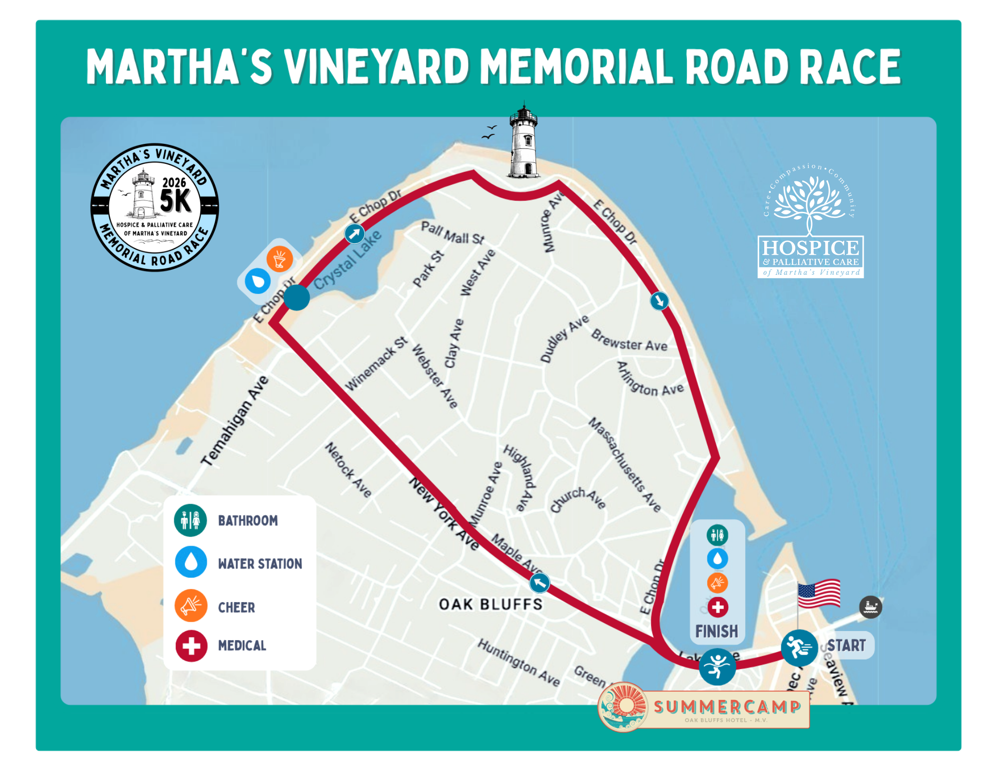 memorial road race course