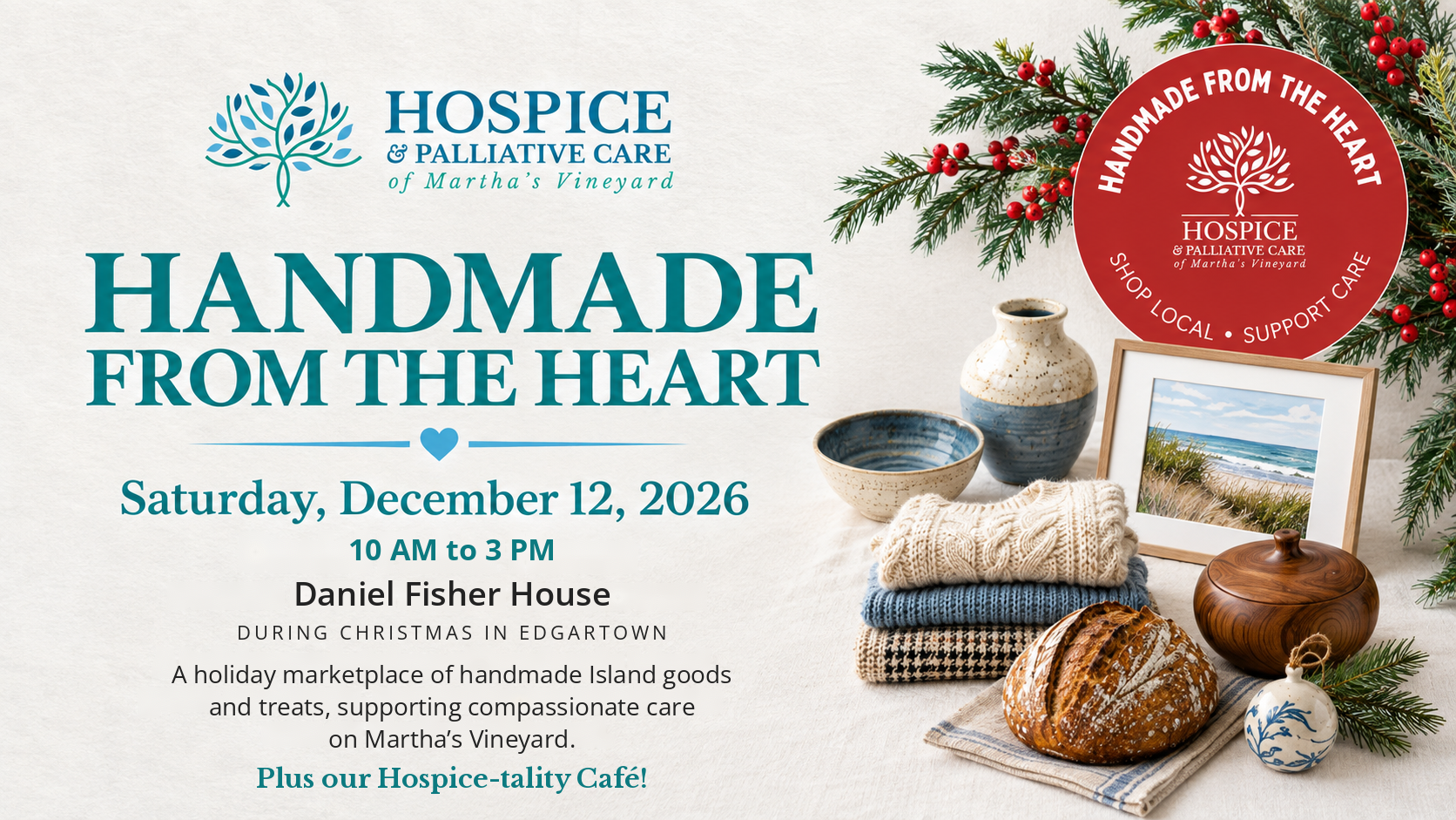 Handmade_Event_halfpage_Flyer Handmade from the Heart 2026 12/12/2026